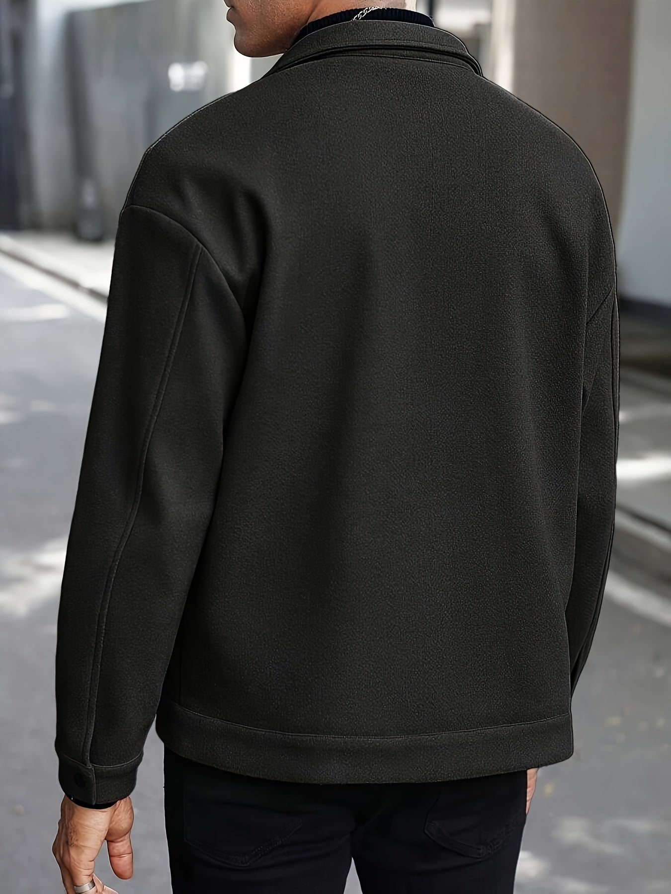 Italian wool jackets for Men (Black)