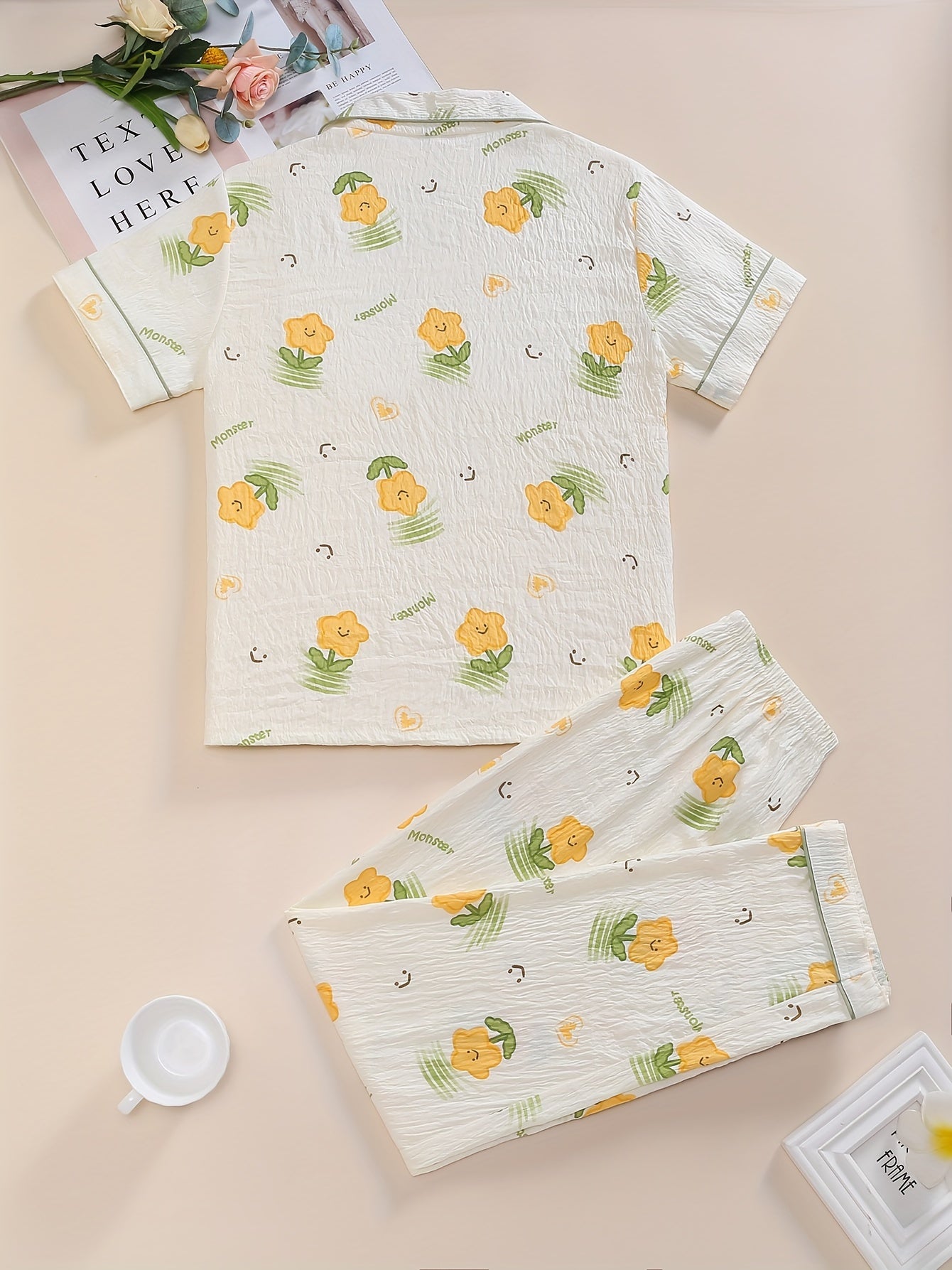 Monster pj's set (Four seasons)
