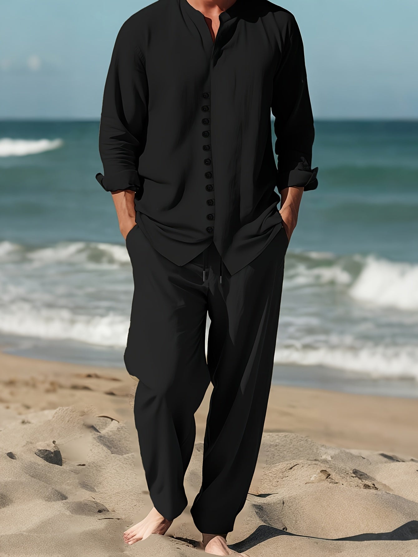 Florida Beach Summer tracksuit (black)