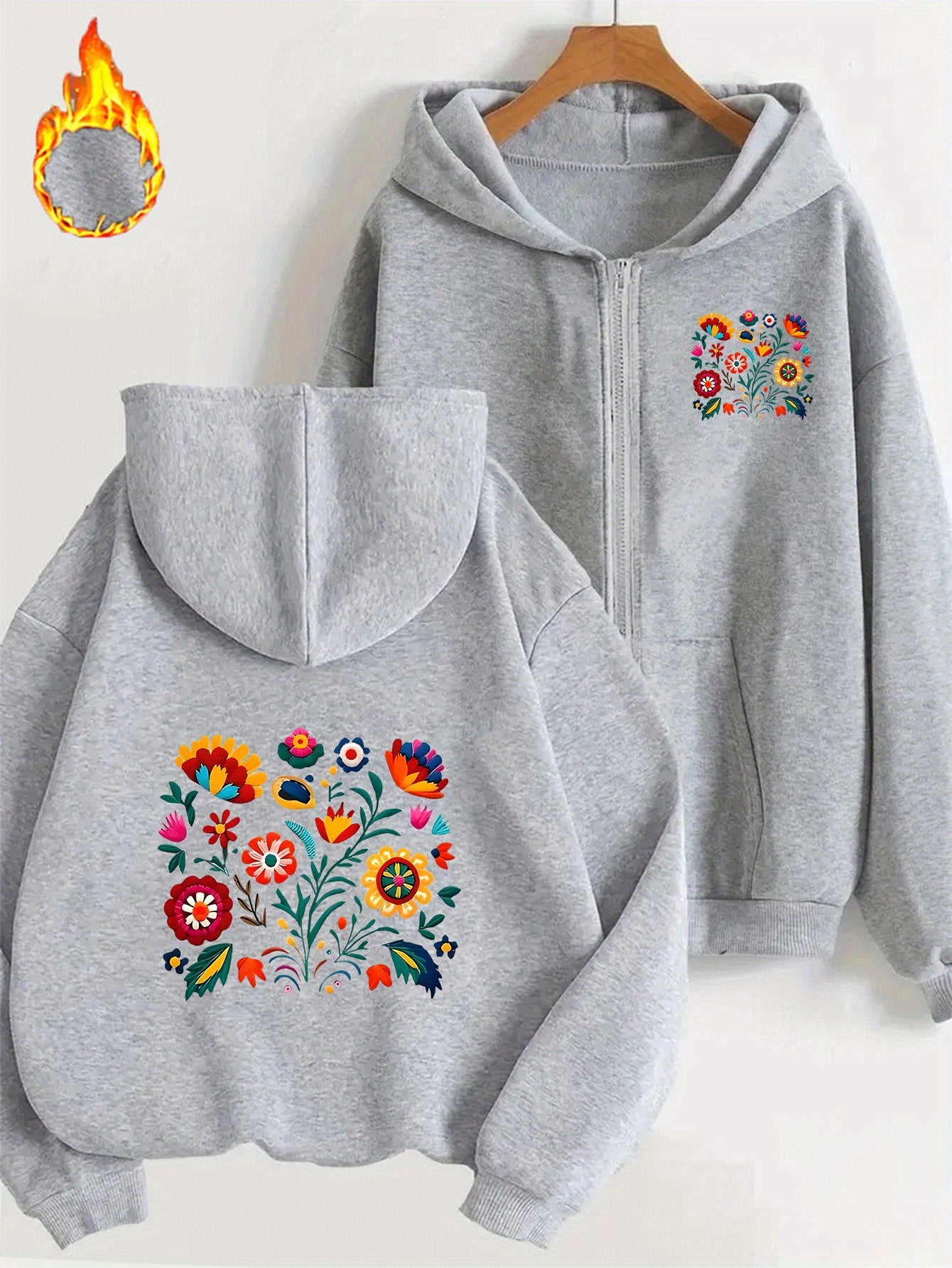 Pastel hoodies for women (Grey)