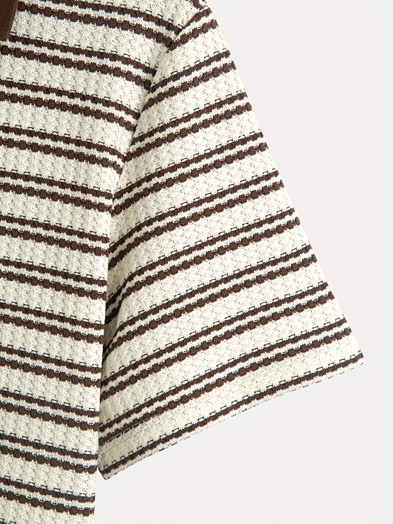 Italian strip polo (coffee)