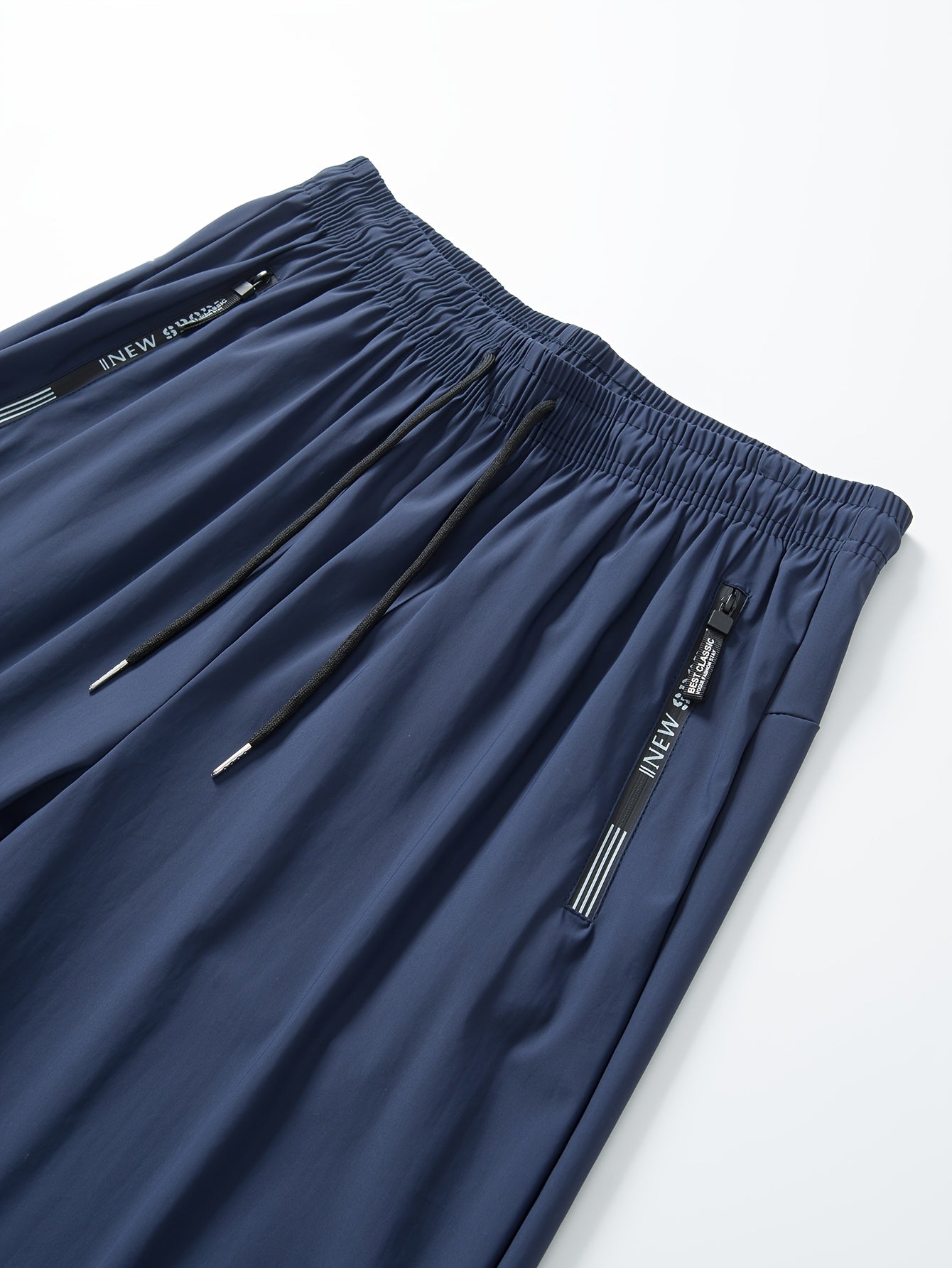 Ice silk Trouser (Navy Blue)