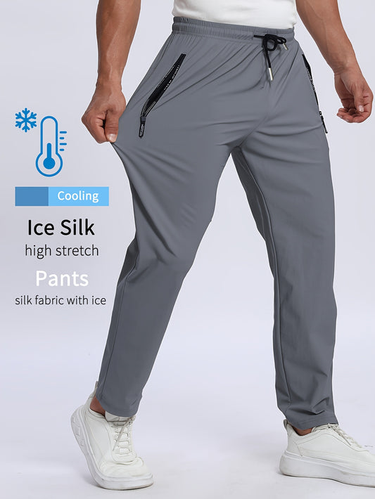 Ice silk Trouser (Grey)