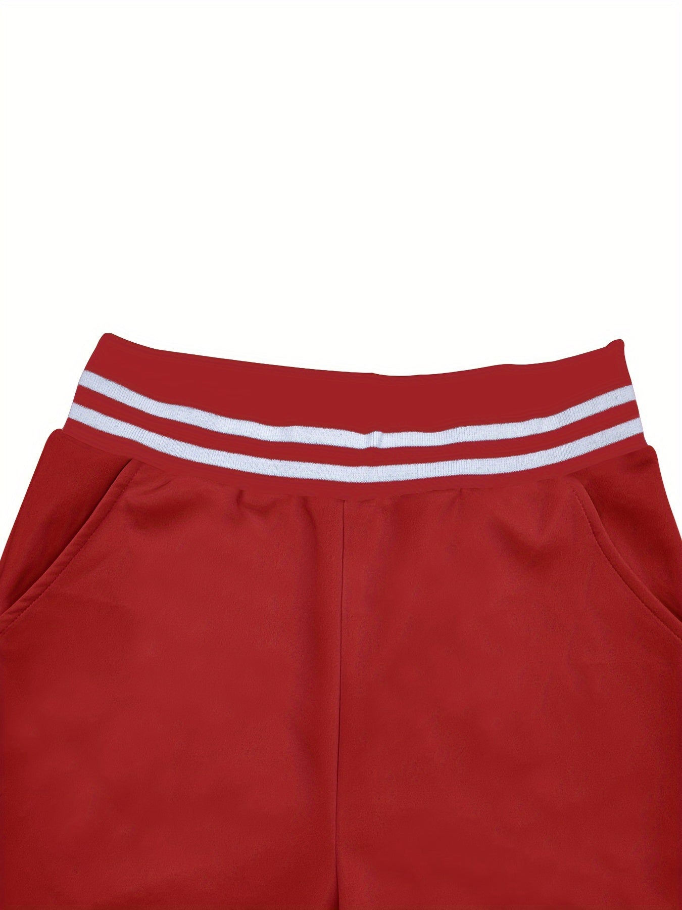 Jumpsuit with pockets for women (Red)