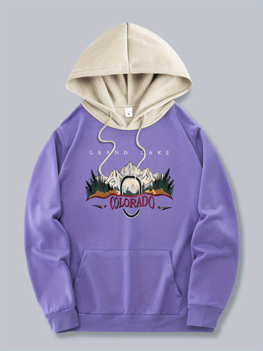 Colorado Hoodies for men &  Women (Light Purple)