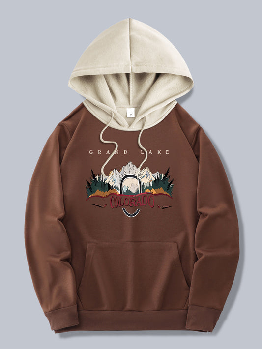 Colorado Hoodies for men &  Women (Coffee)