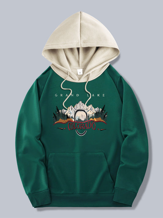 Colorado Hoodies for men &  Women (Dark Green)