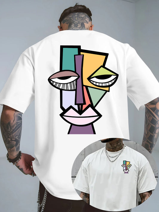 Picasso inspired tshirt (White)