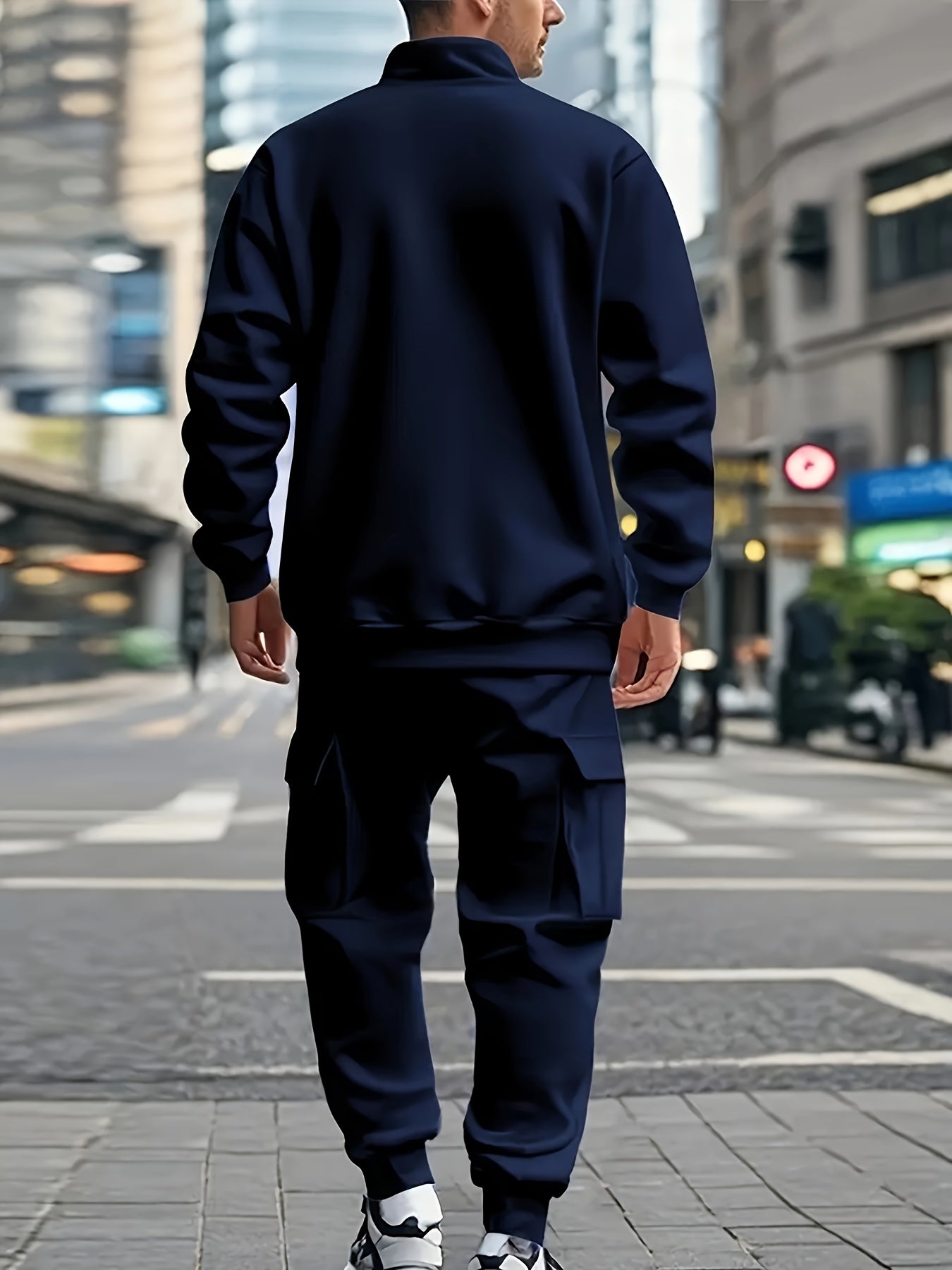 Uzbek Winter tracksuit (Navy Blue)