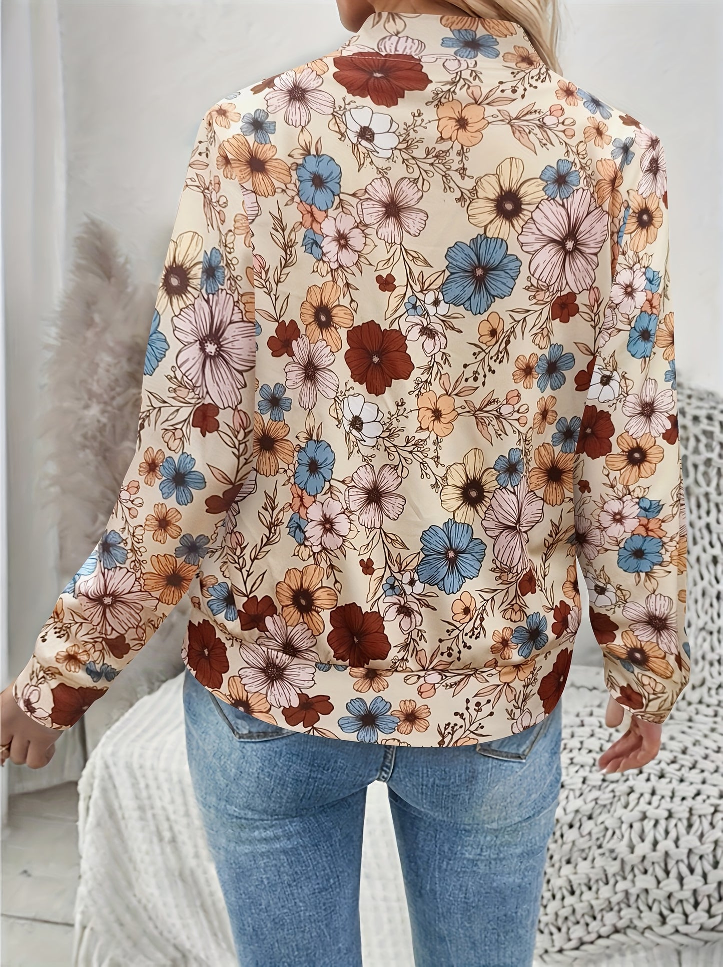 Zipper Jacket for women (Apricot)
