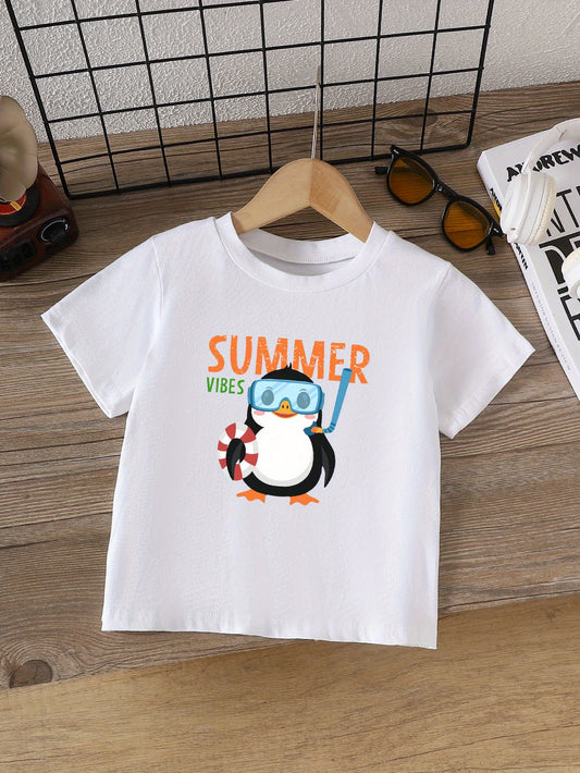 Summer vibes for kids and boys (white)