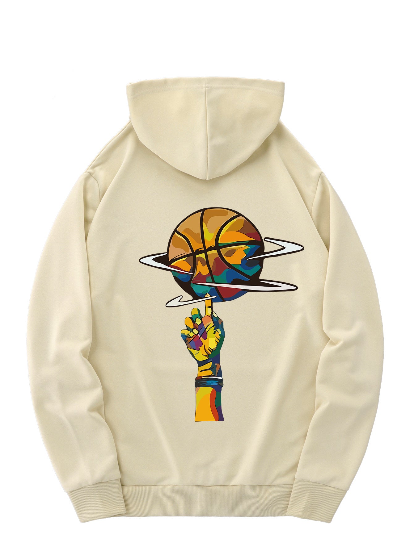 Basketball hoodie for men & women (Apricot)
