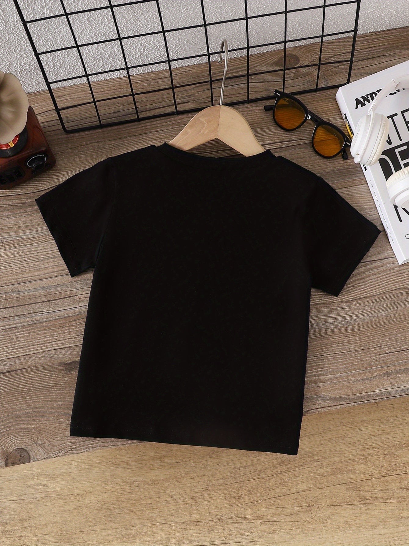 Summer vibes for kids and boys (black)
