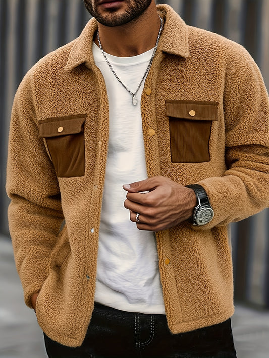Men's plush Jacket