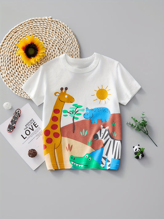 Zebra t shirt for kids and boys