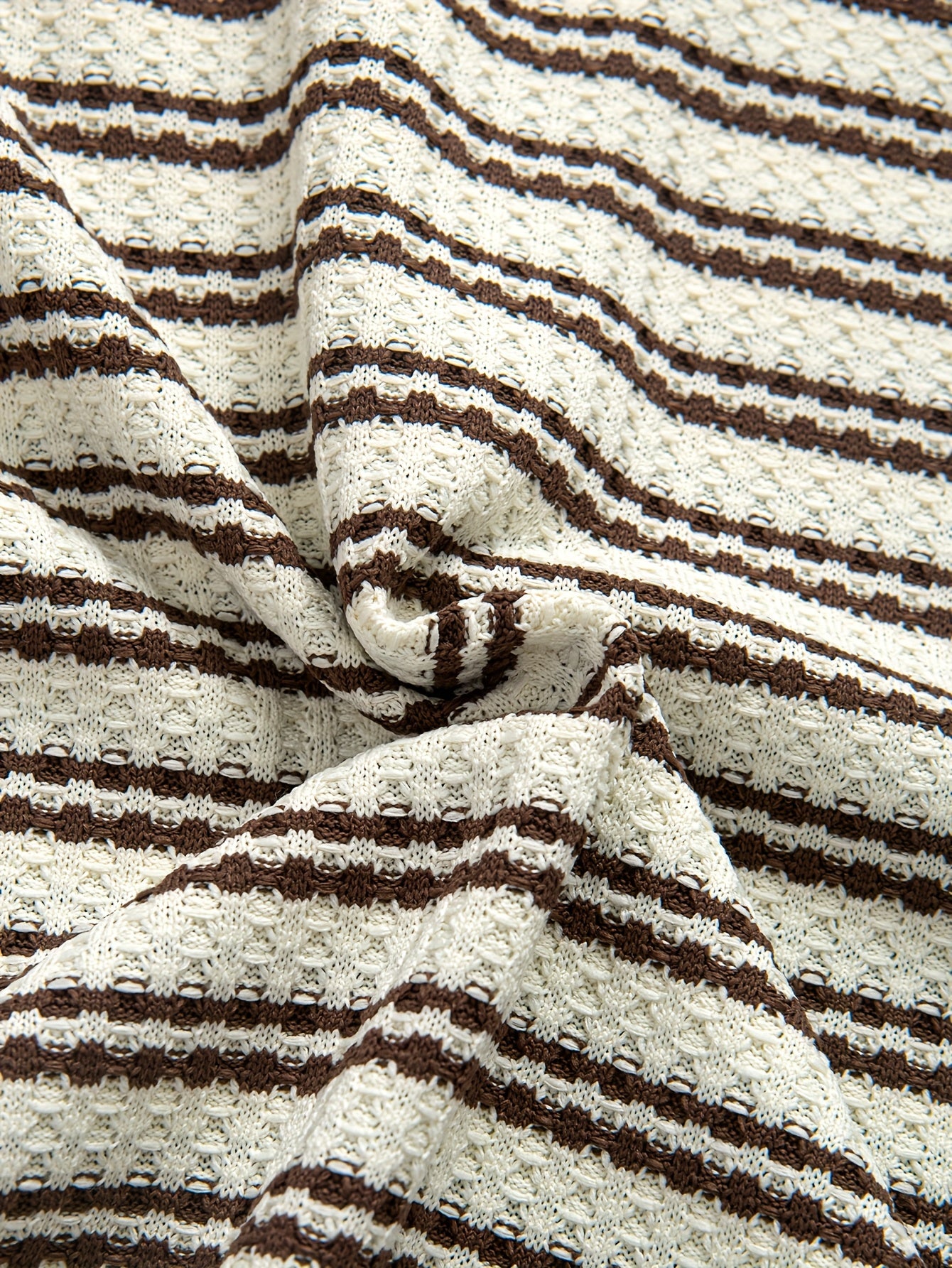 Italian strip polo (coffee)