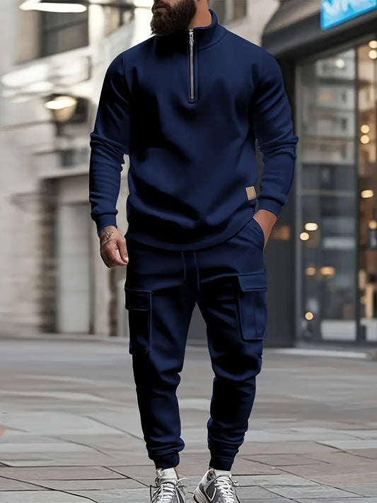 Uzbek Winter tracksuit (Navy Blue)