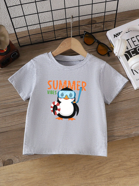Summer vibes for kids and boys (Grey)