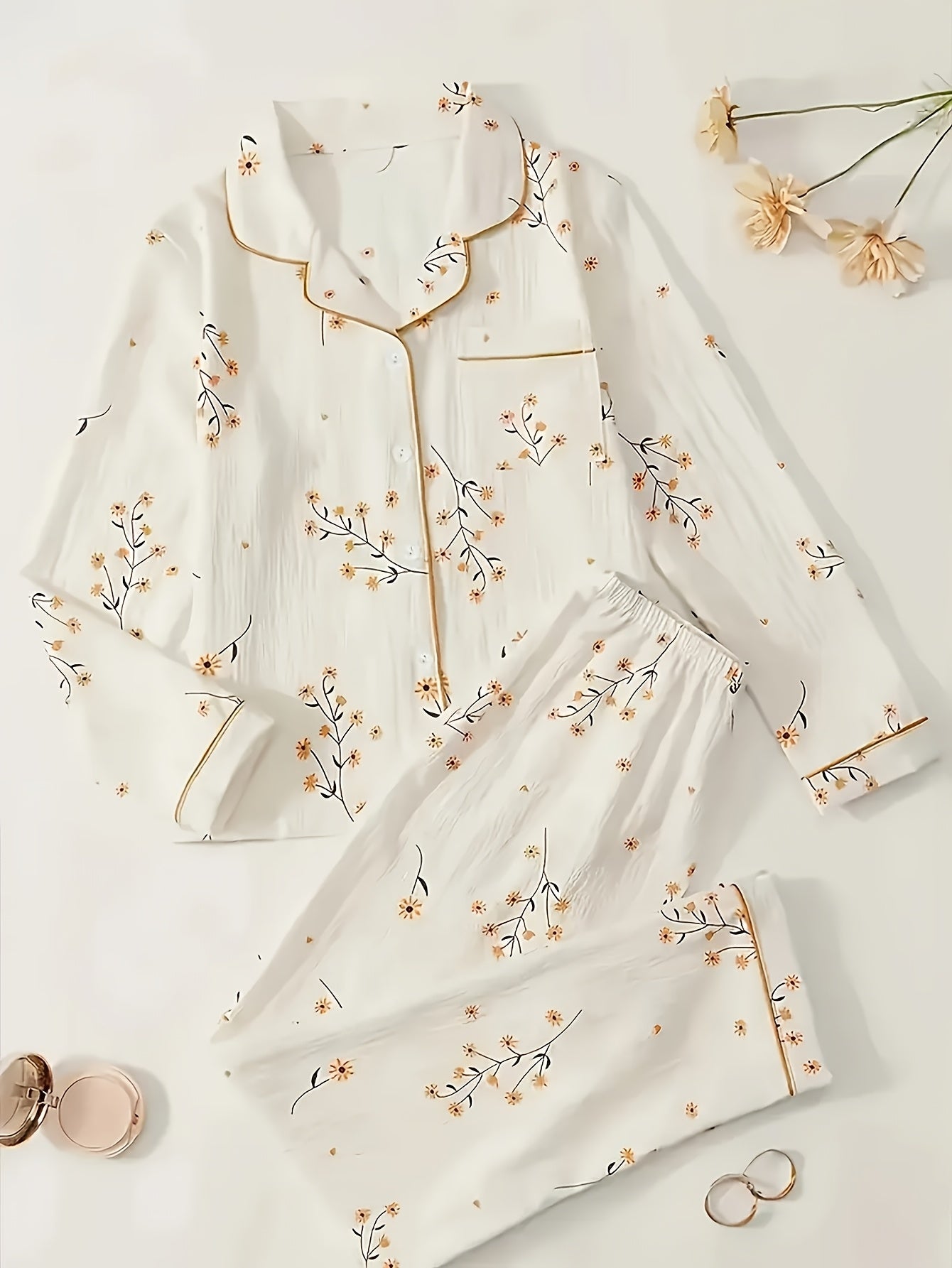 Autumn Floral pajama set