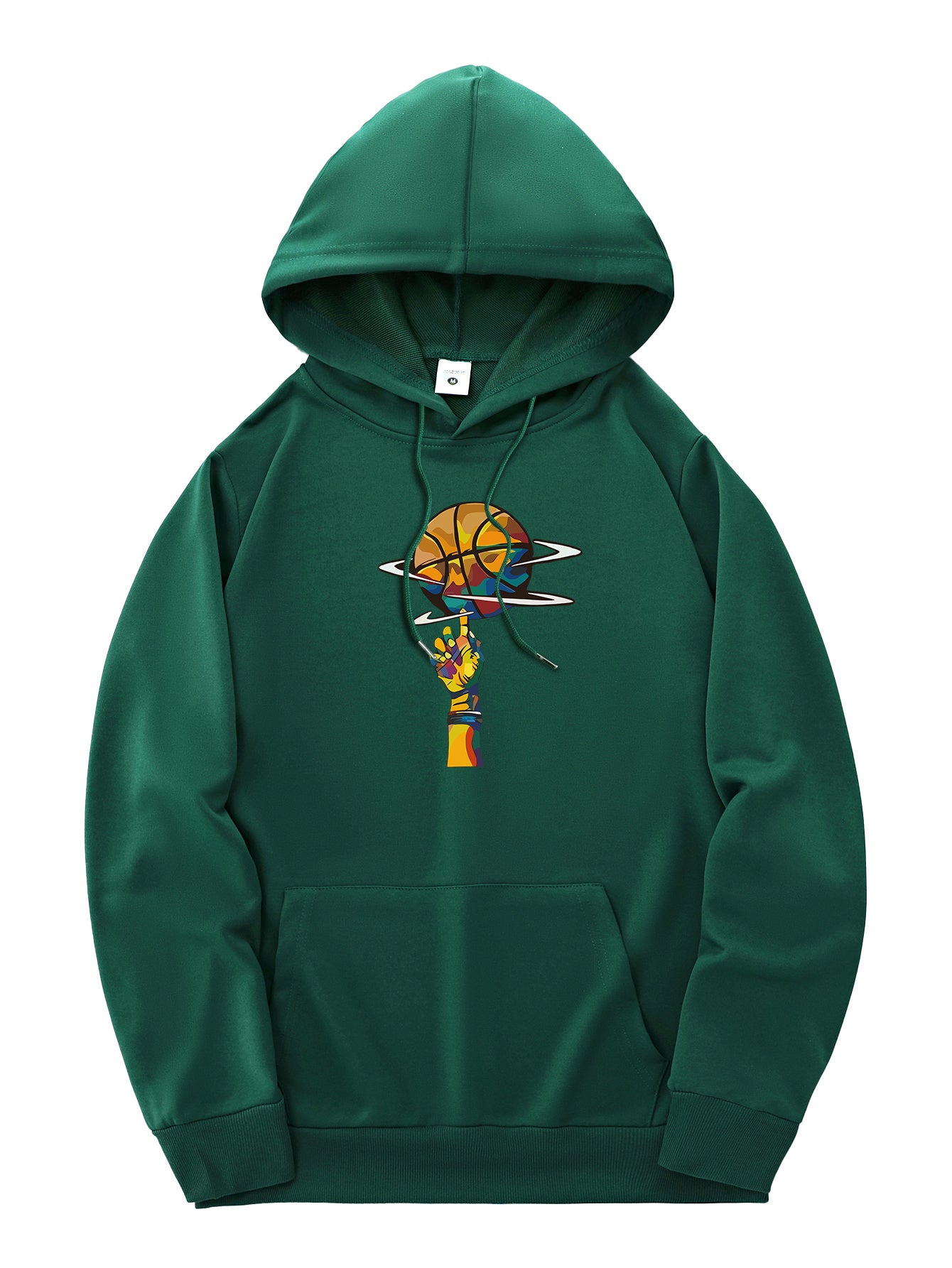 Basketball hoodie for men & women (Dark Green)