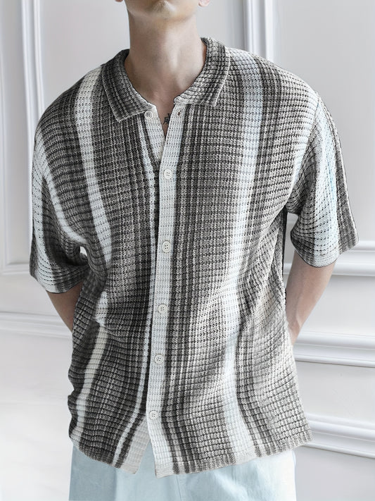 French shirt (Black-White)