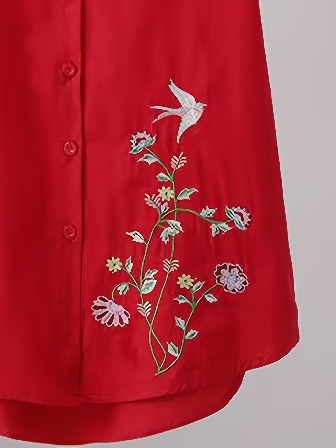 Freshness embroided shirt
