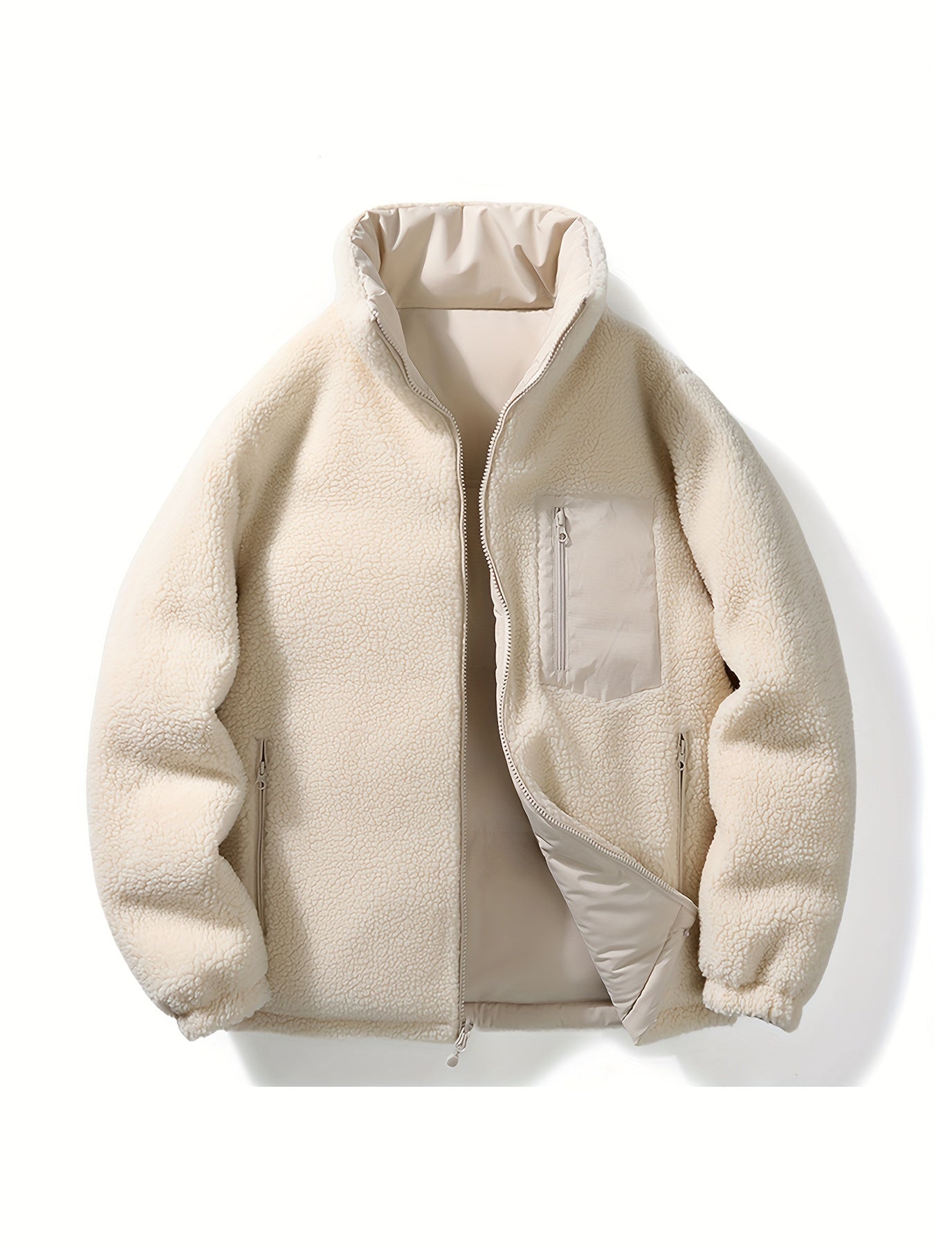 Leisure Reversible Jacket (Unisex) - Off White