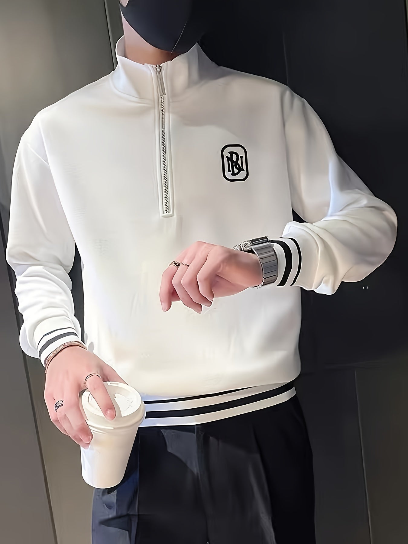 Luxurious sweatshirt (white)