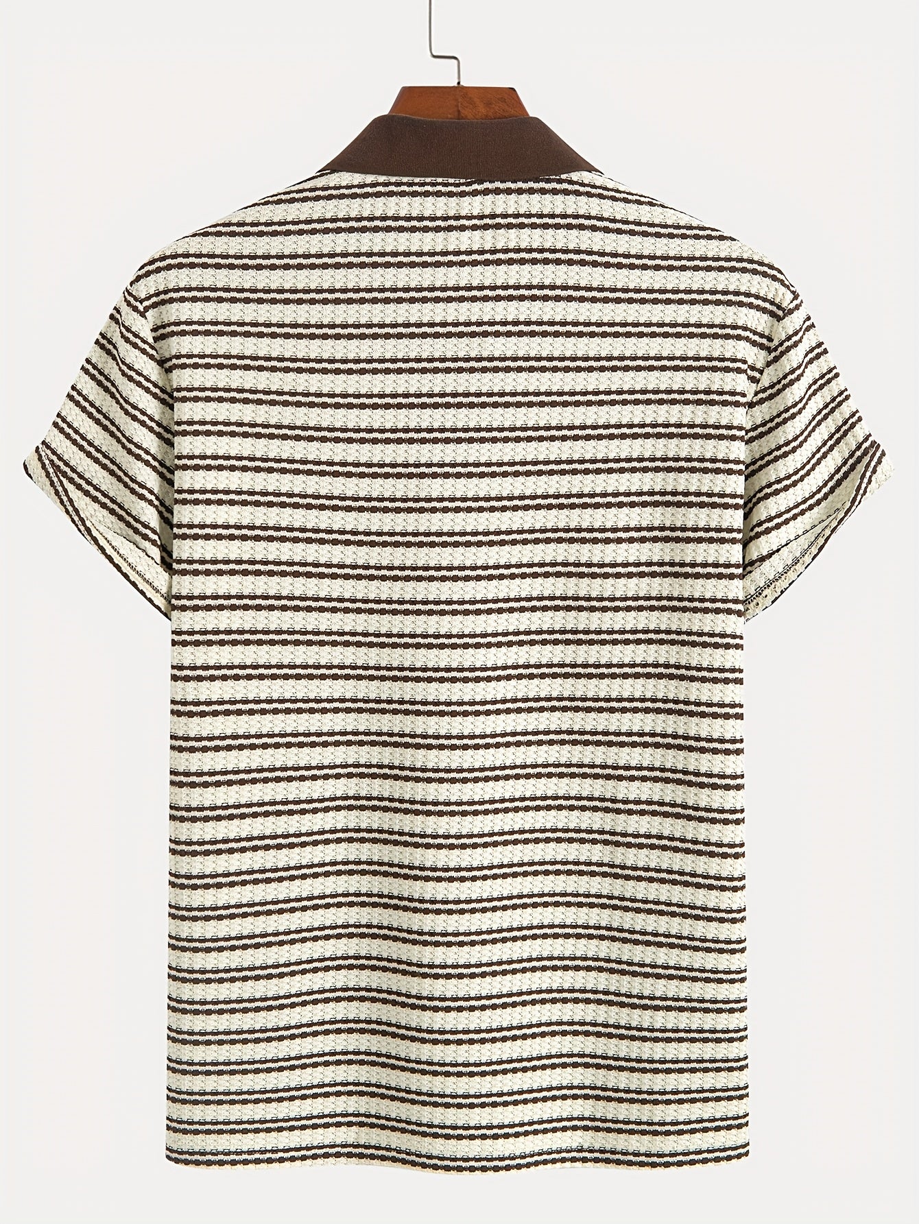 Italian strip polo (coffee)