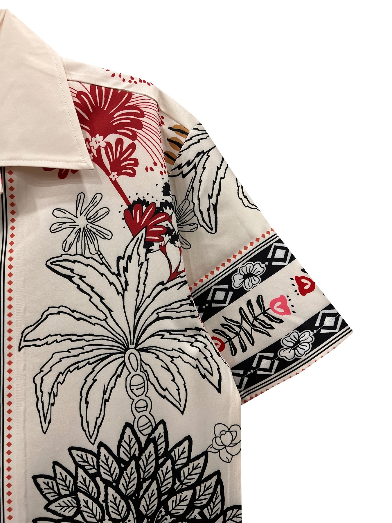 Bohemian style beach shirt