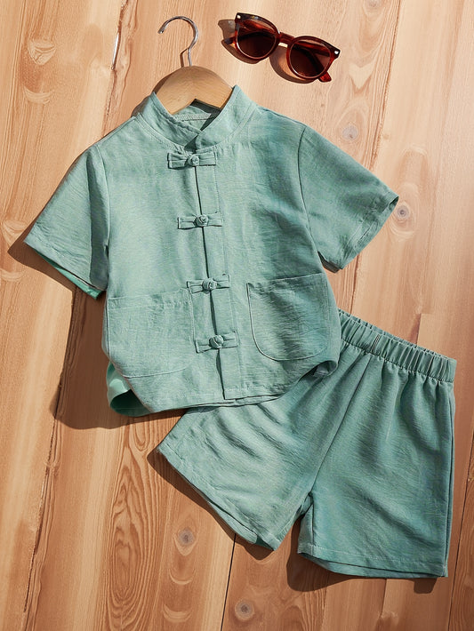 Chinese loop tracksuit for kids and boys