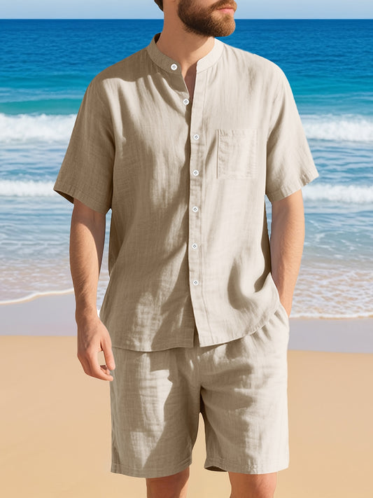 FDN tracksuit with shorts (Khaki)