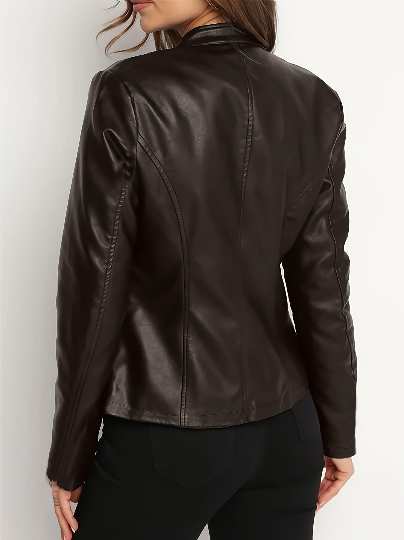 Windbreaker jacket for women (Coffee)