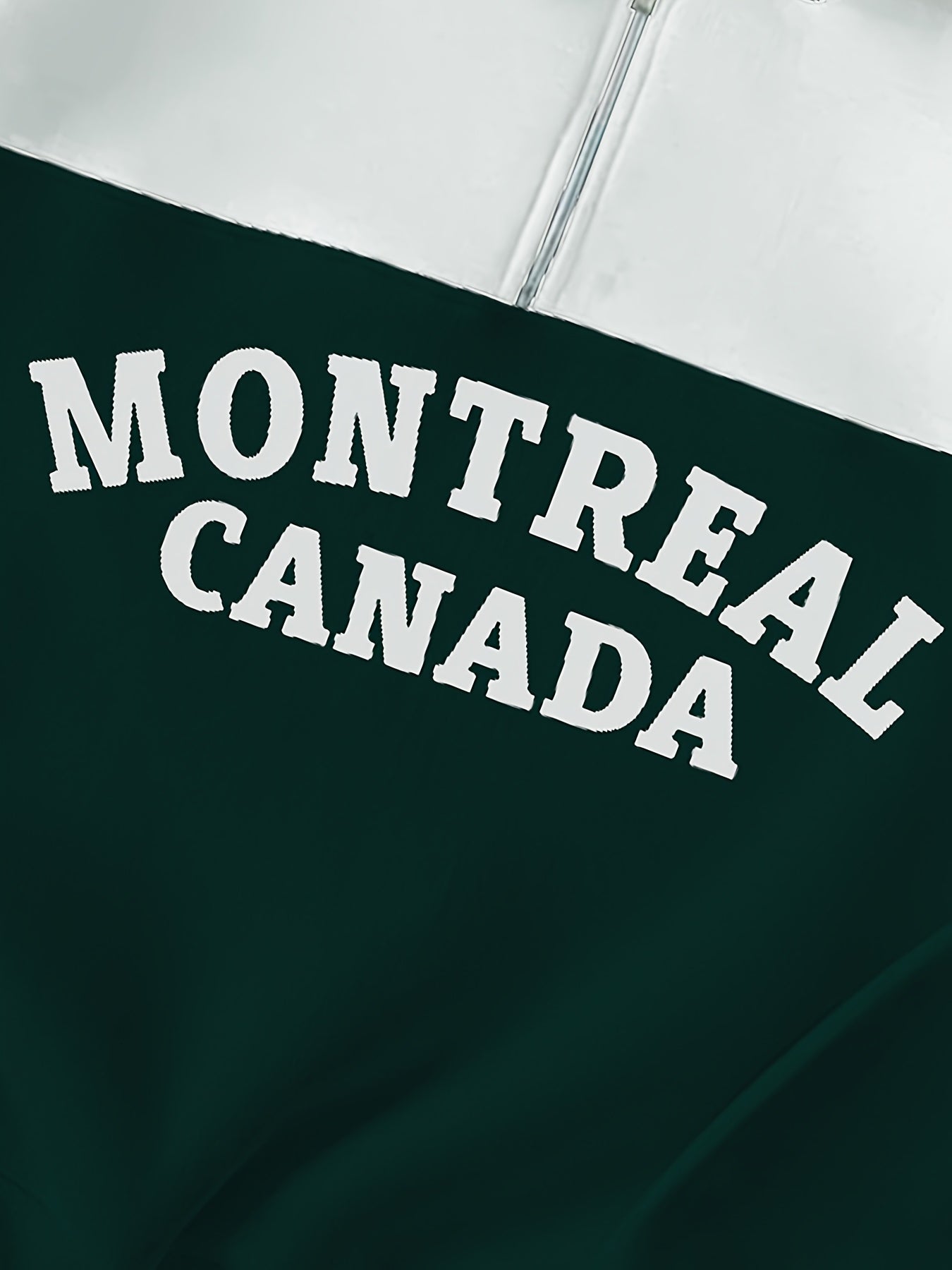 Montreal Canada sweatshirt (Green and White)