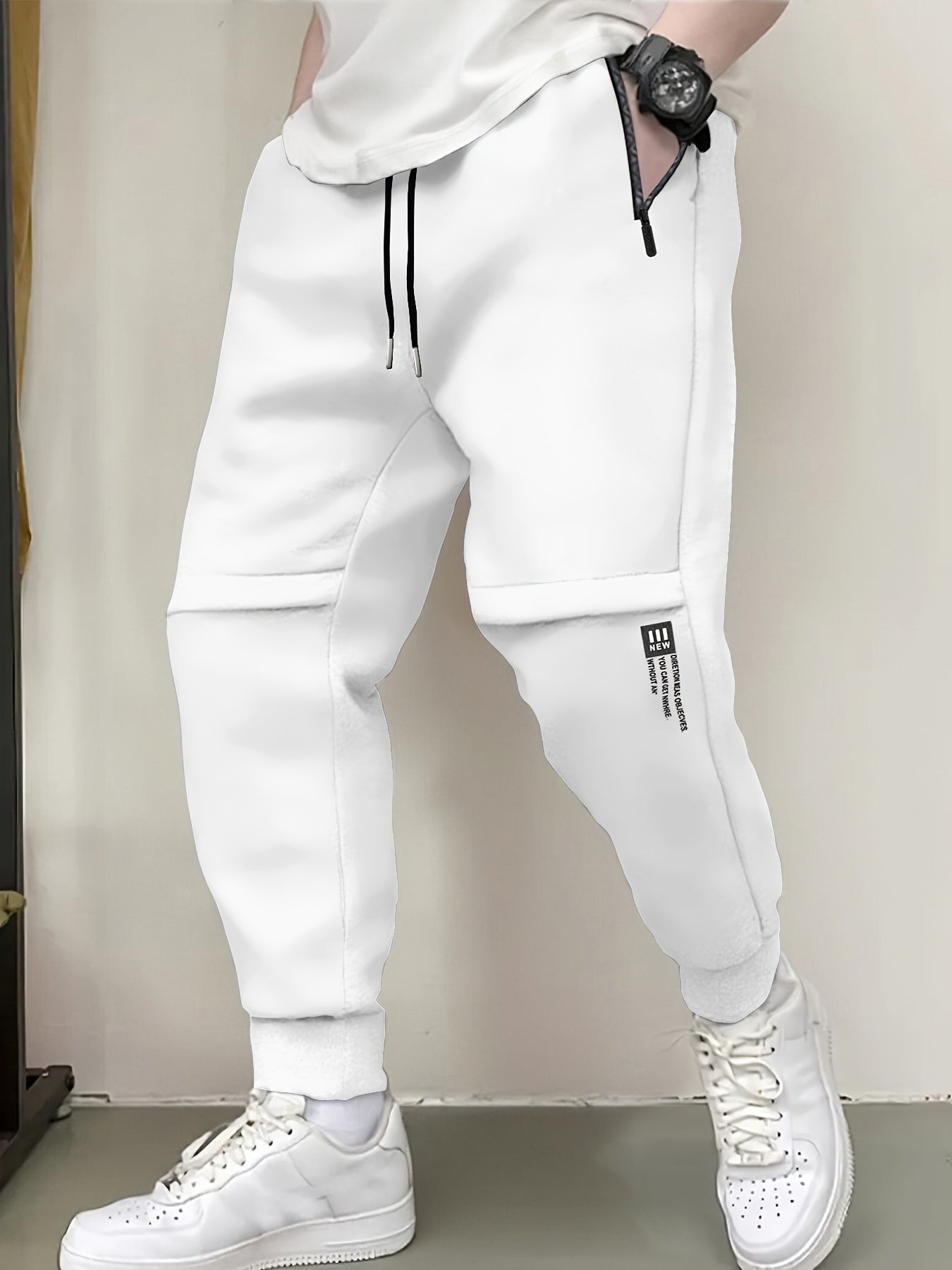 Zed winter trousers for men (White)