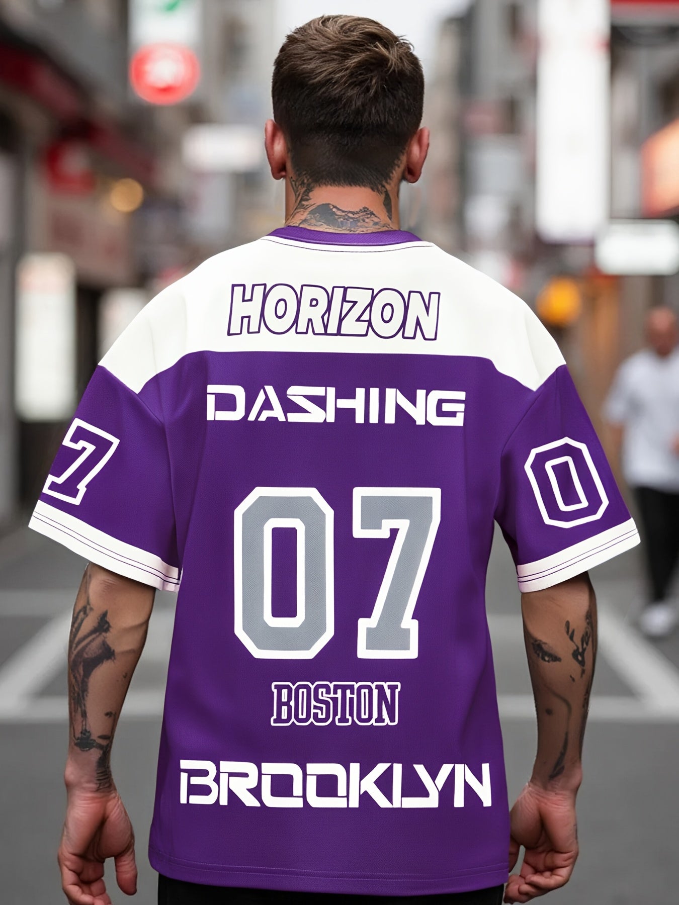 Horizon printed tshirt