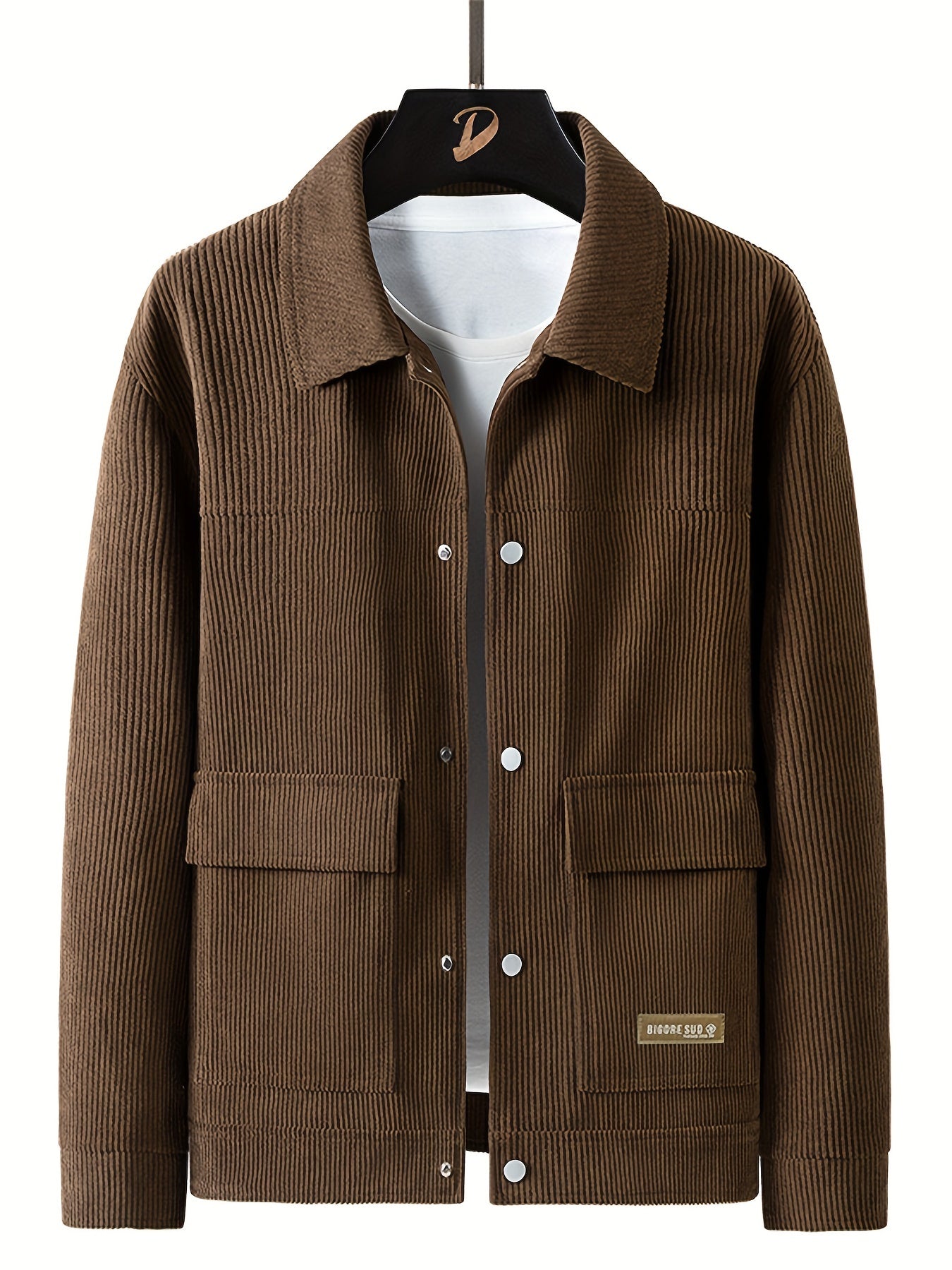 American Style corduroy Jacket- Chocolate brown