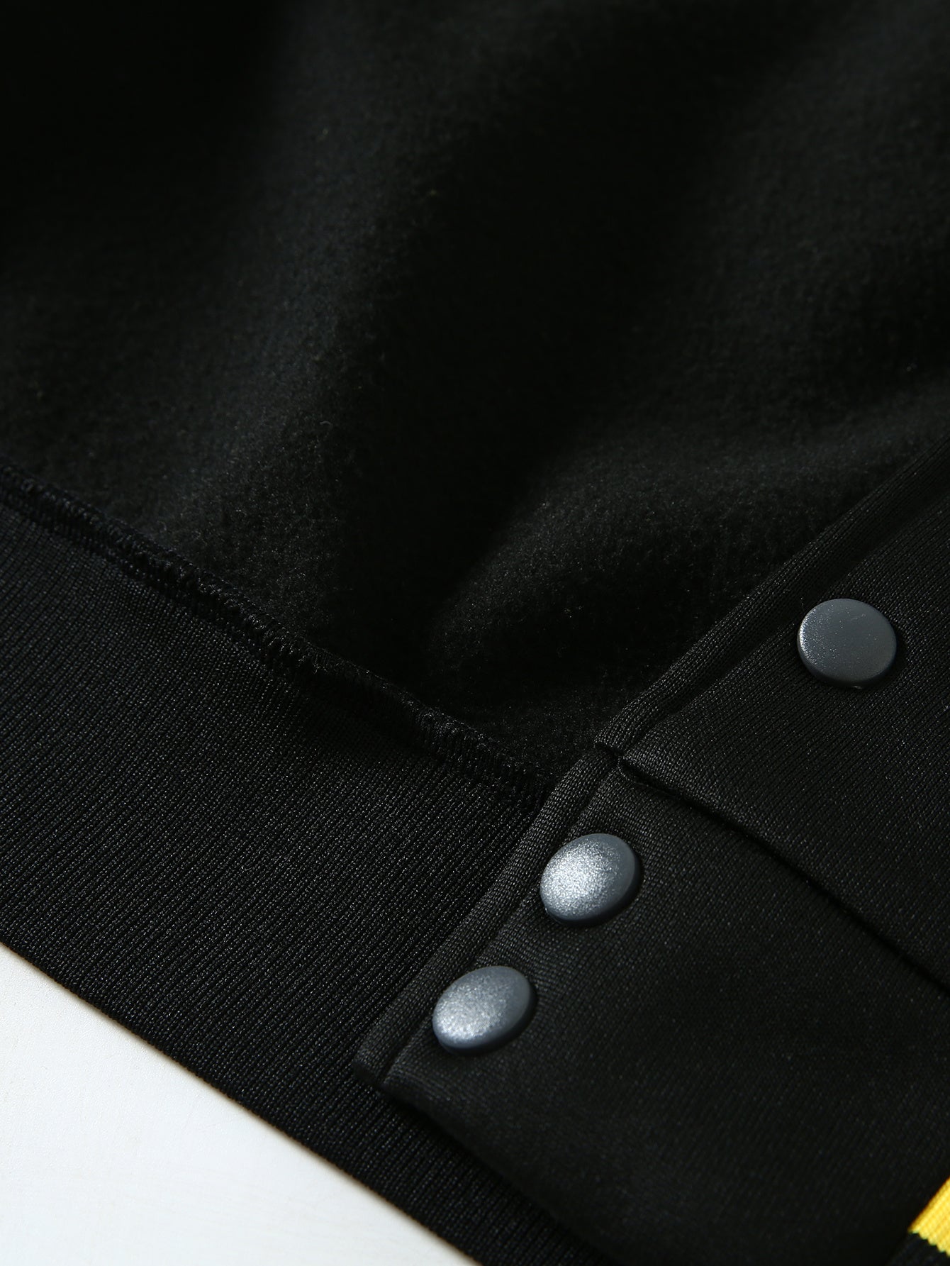 Vintage baseball Jacket (Yellow Black)