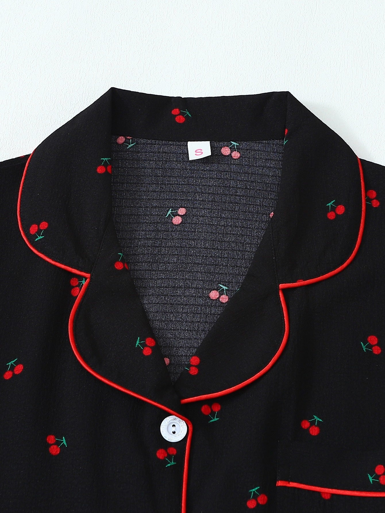 Cherry Charm 3 piece Pajama Set