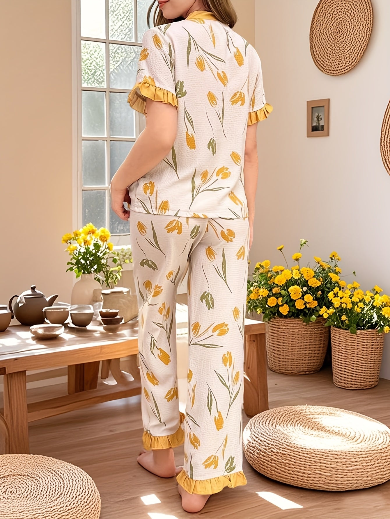 Bubbles wrinkles pajamas set (Four seasons)