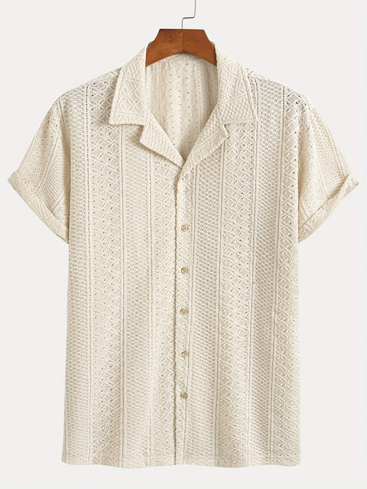 Korean cuban collar (Apricot)