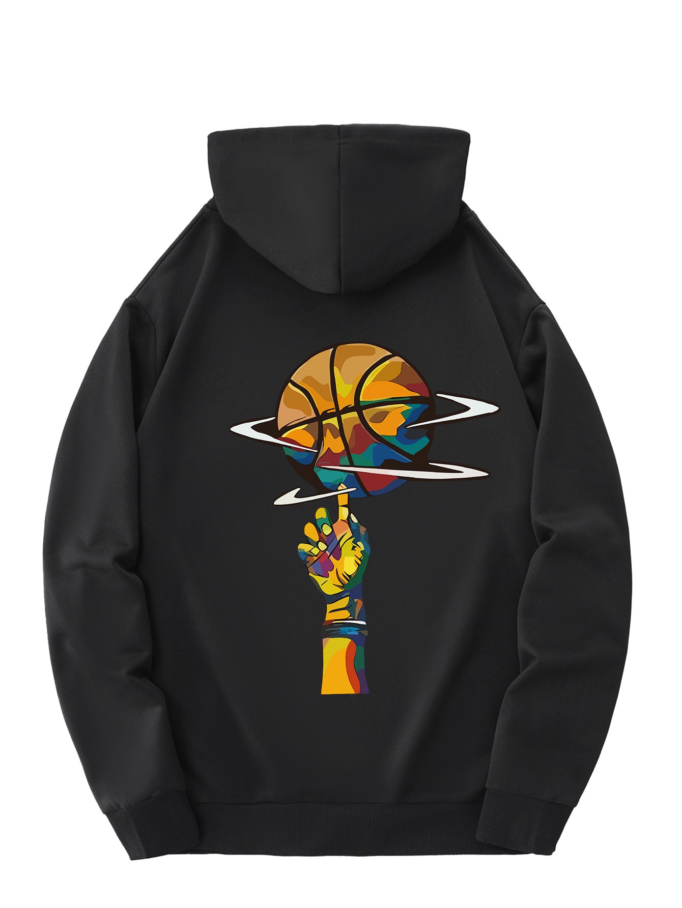 Basketball hoodie for men & women (Black)