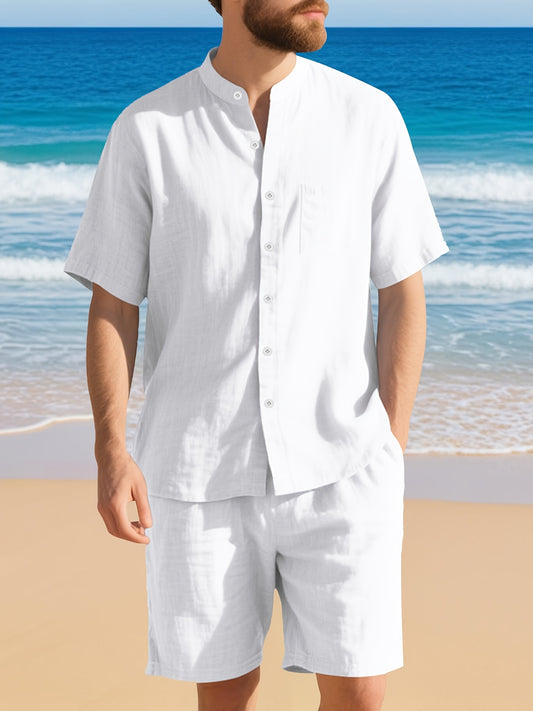FDN tracksuit with shorts (White)