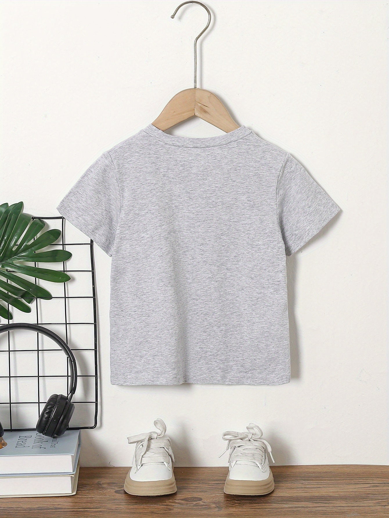 lion t shirt for kids and boys (Grey)