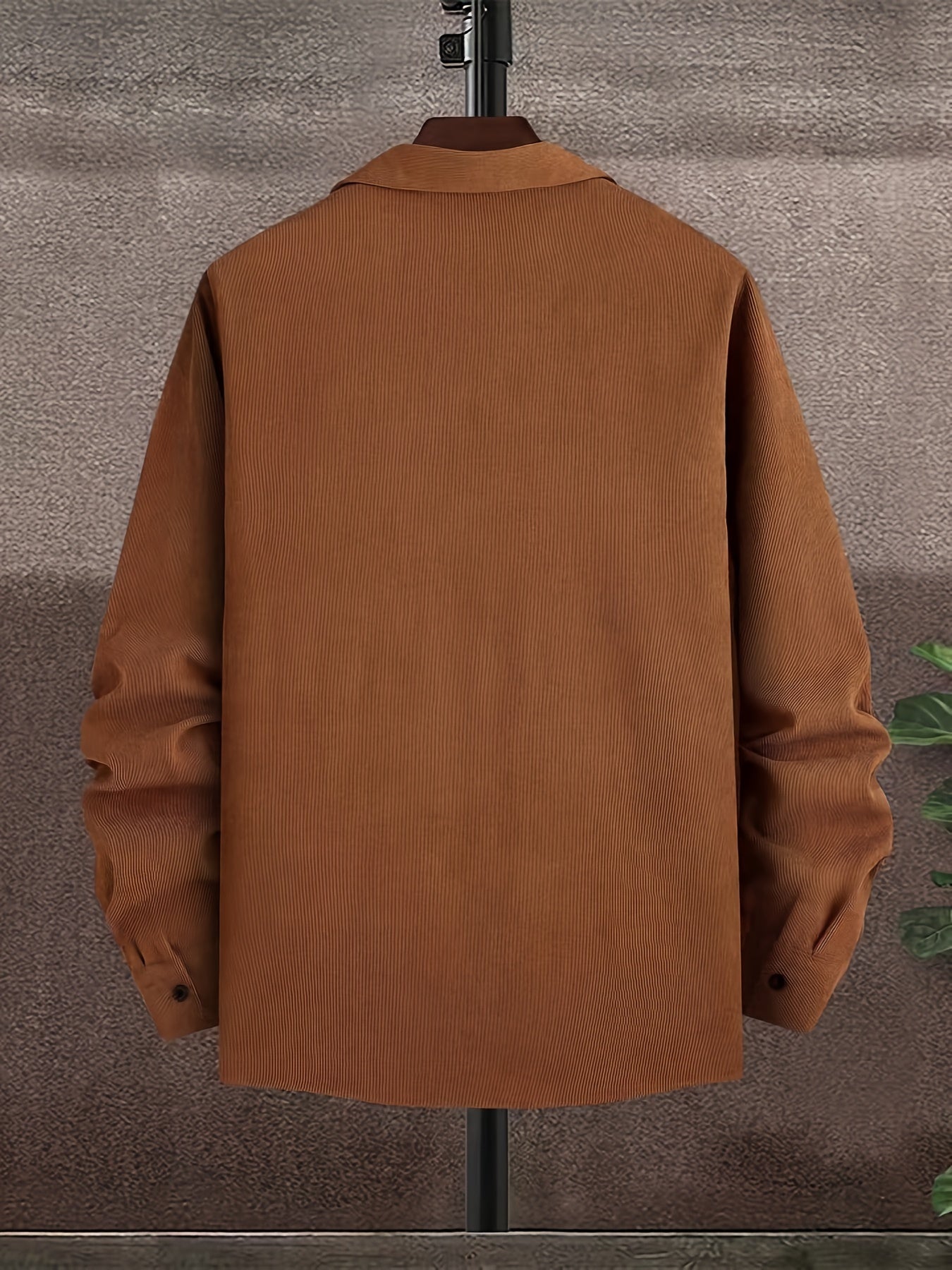 Corduroy Shirt- Brown