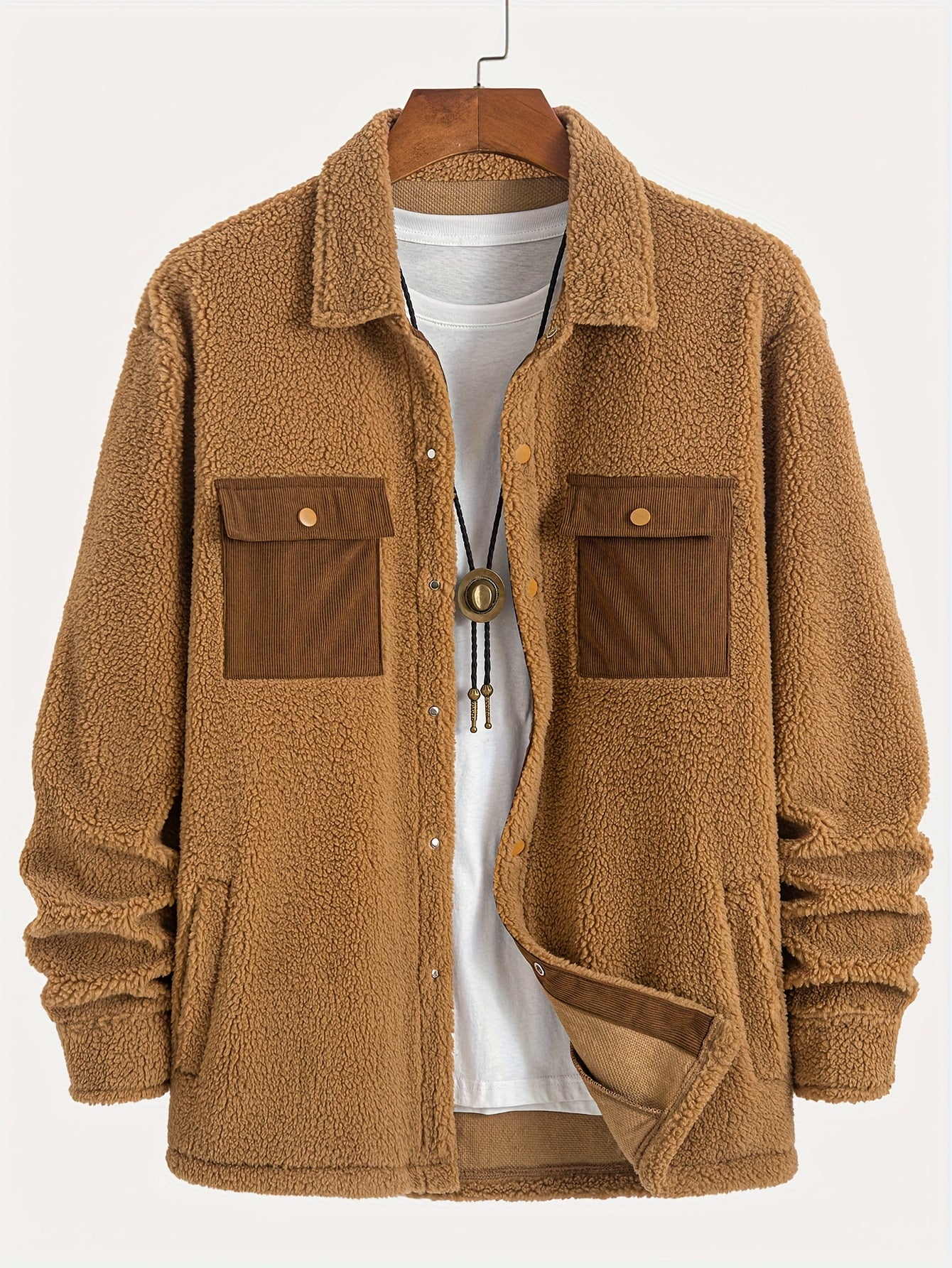 Men's plush Jacket