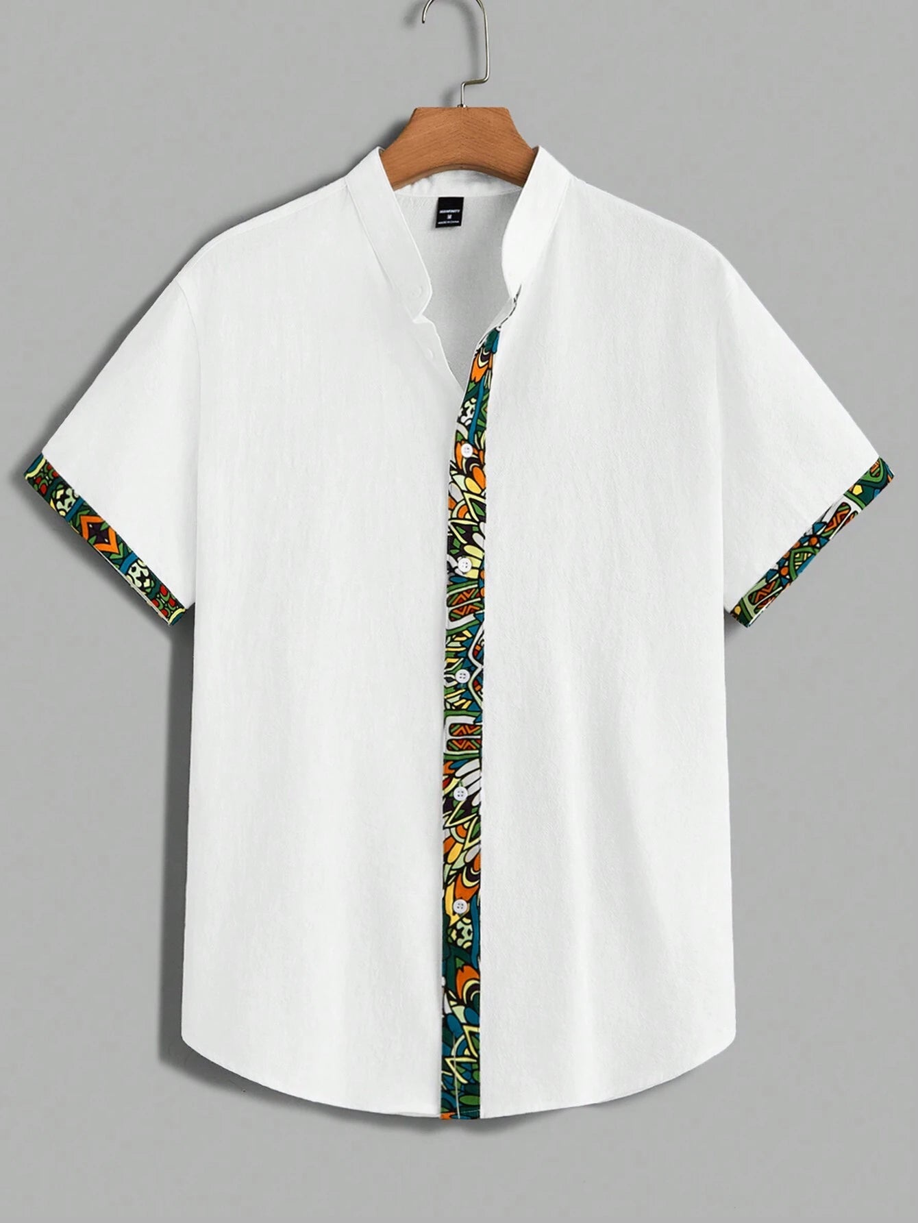 Ajrak shirt (White)