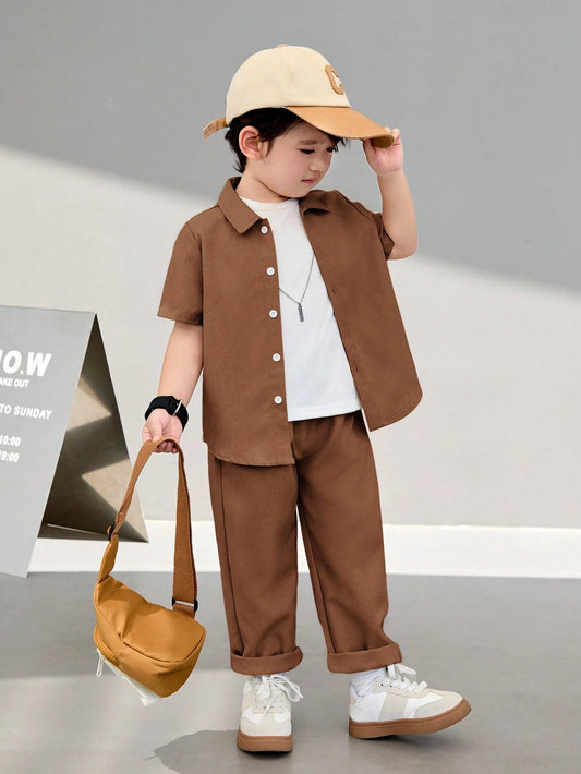 Mets tracksuit for kids and boys (Brown)