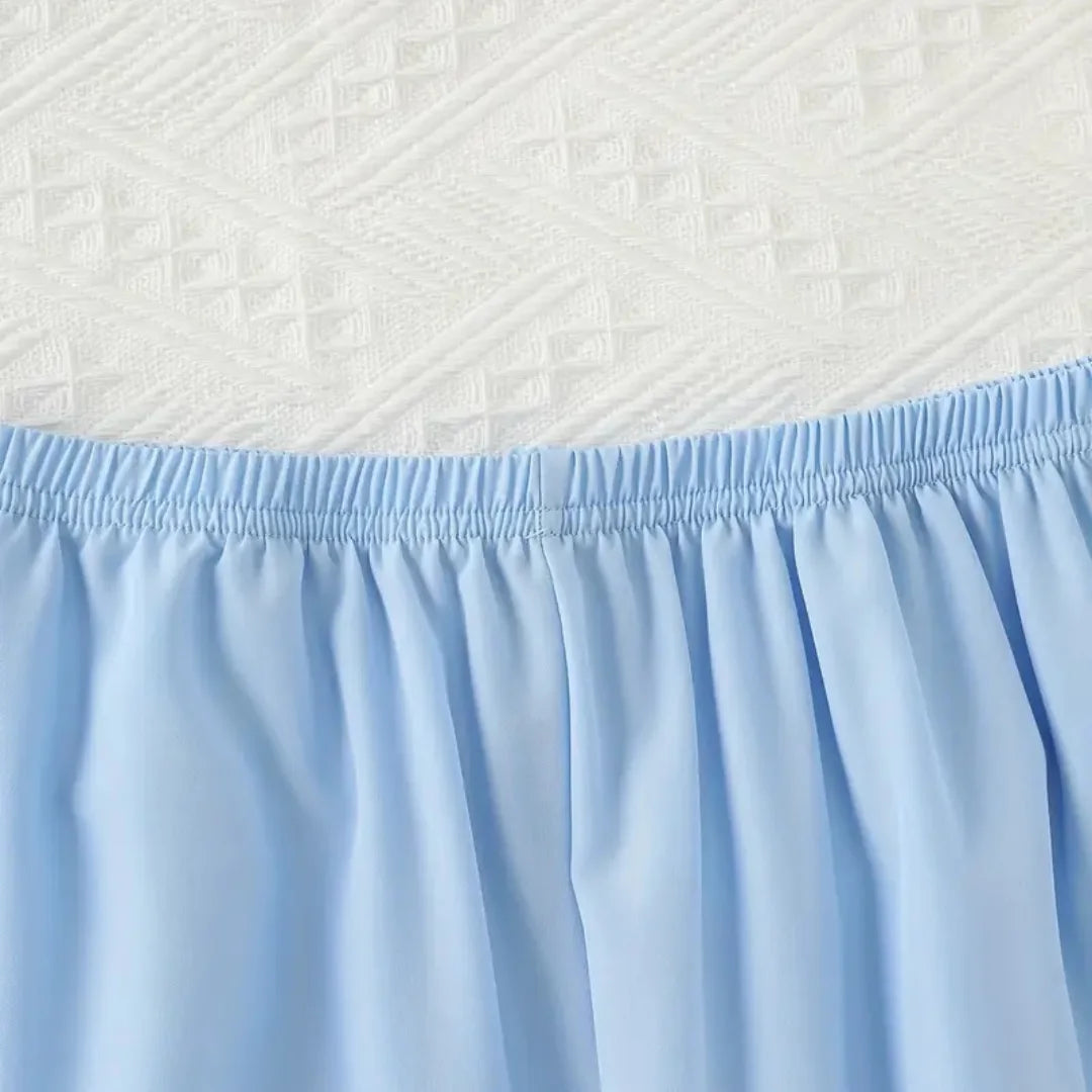Classic Solid pajama Set (Sky Blue)