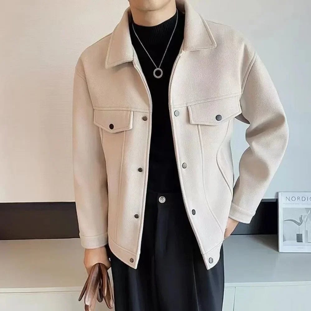 Dors Winter Jacket- Beige Color